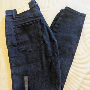 LOFT High Rise Blue Jeans Classic Denim